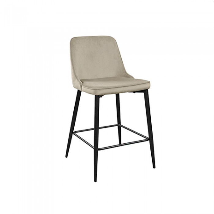 Стул барный Deco Clasic Small Beige HLR9+Black Legs – Барные стулья