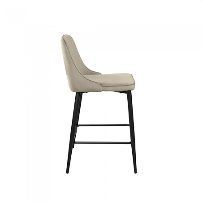 Стул барный Deco Clasic Small Beige HLR9+Black Legs – Барные стулья