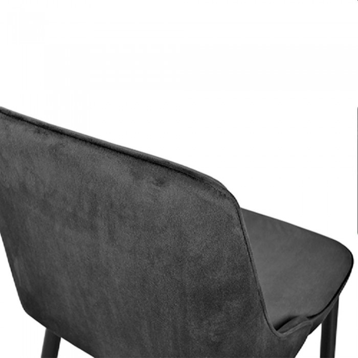 Scaun de bar Deco Classic HLR66 mic, negru și picioare negre – Scaune de bar