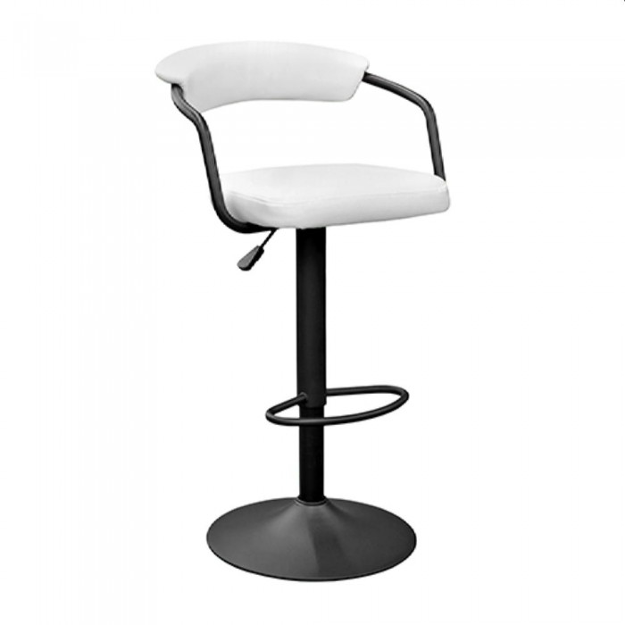 Стул барный Deco SB-31 White + Black Leg – Барные стулья