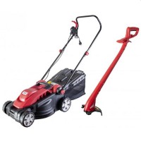 Set: Mașină de tuns iarba Raider RD-LM18 + Trimmer Raider RD-GT26