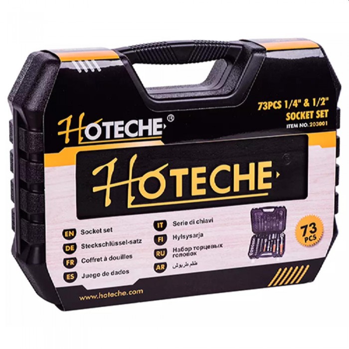 Набор торцевых ключей Hoteche 203001 – Наборы инструментов- ключи и акскссуары