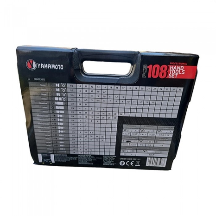 Set chei tubulare Yamamoto YM108 (18180) – Seturi de unelte - chei și accesorii
