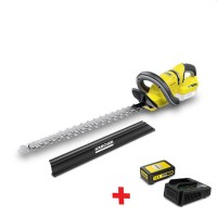 Mașină de tuns gard viu fără fir Karcher HGE18-50 cu baterie + kit (1.444-240.01)