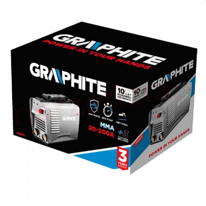 Аппарат сварочный инверторный Graphite 56H813 – Сварочные инверторные аппараты