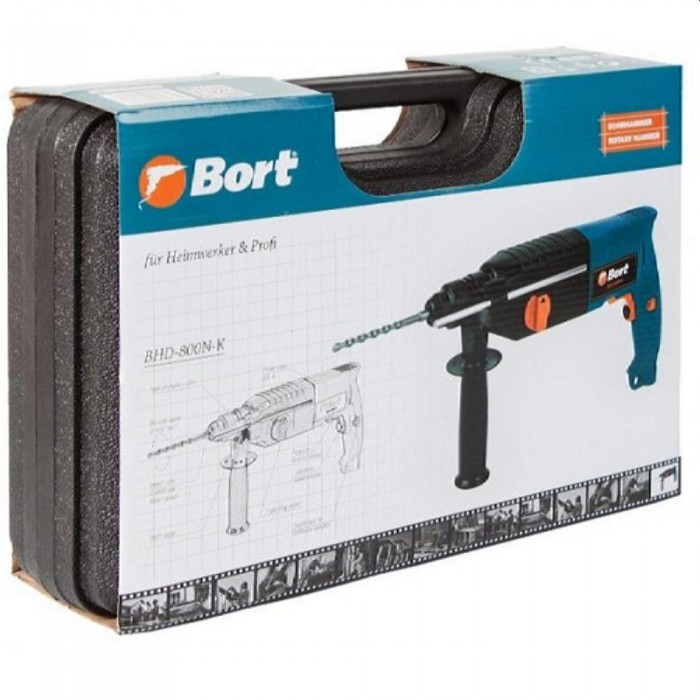 Перфоратор Bort BHD-800N-K – Перфораторы