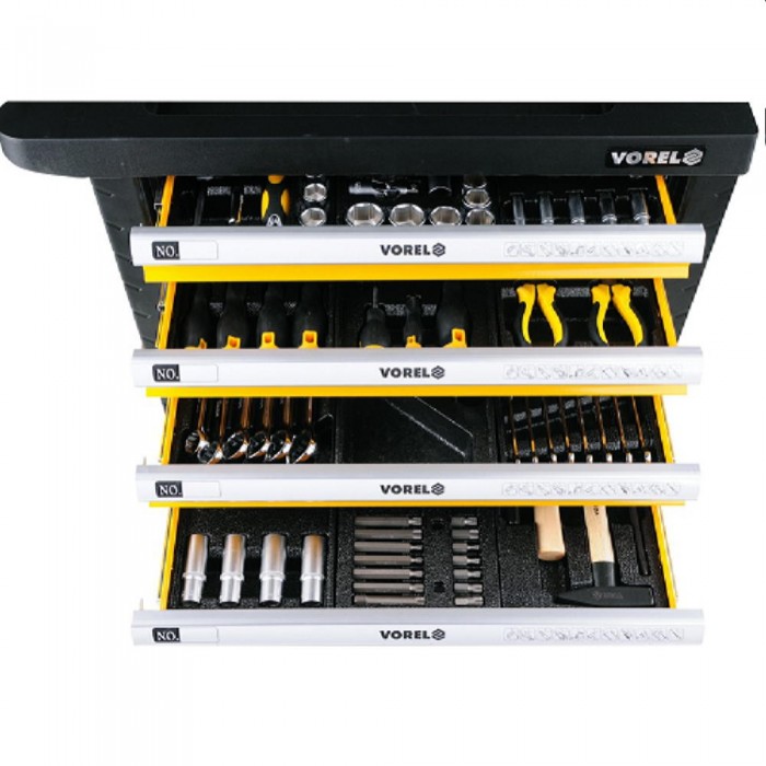 Шкаф для инструментов Vorel Tool Box 177 – Наборы инструментов- ключи и акскссуары