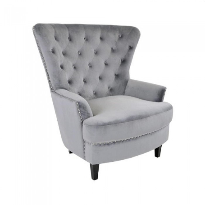 Серое каменное кресло Deco Noble – Креслы