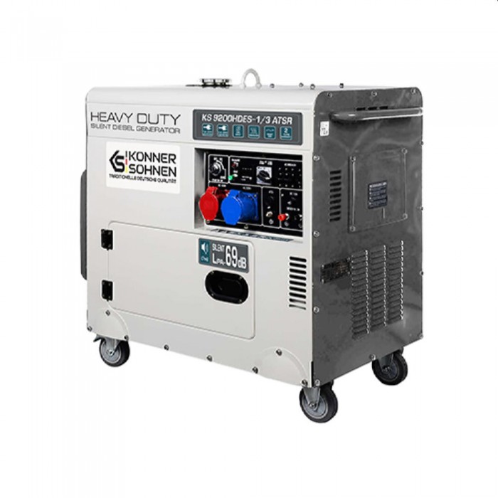 Генератор на дизельном топливе Könner & Söhnen KS 9200HDES-1.3 ATSR – Генераторы