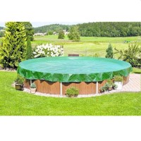 Prelată pentru piscină Azuro cu cadru metalic de 3,6 m