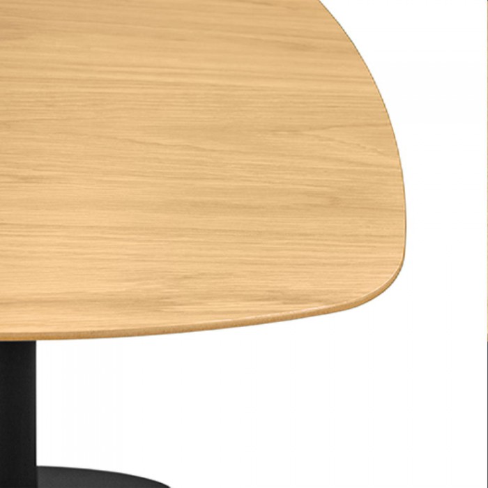 Masă de bucătărie Deco Monroe MDF+bază neagră T-005 – Mese de bucătărie