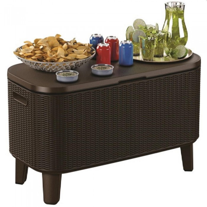 Стол садовый Keter Bevy Bar Large Cool Brown (246857) – Столы садовые
