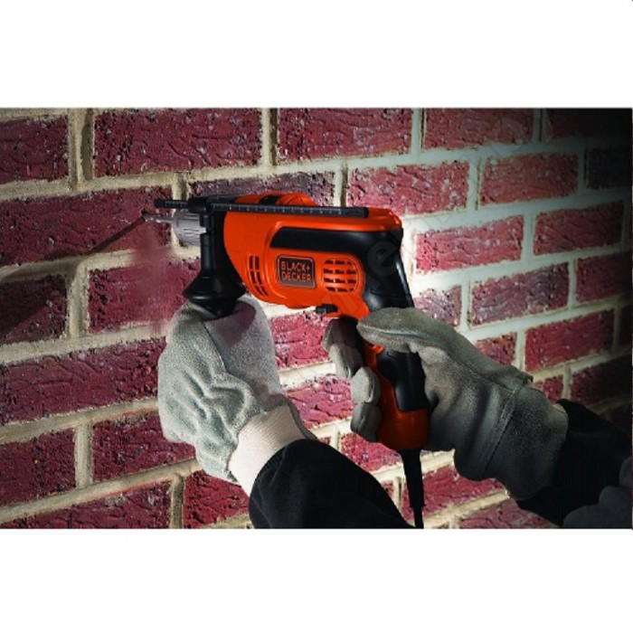 Mașină de găurit cu impact Black+Decker CD714CRESKA – Mașini de găurit