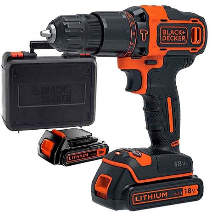 Mașină de găurit/șurubelniță fără fir Black+Decker BDCDD12B – Șurubelnițe