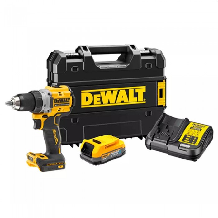Шуруповерт-дрель аккумуляторный DeWALT DCD800E1T-QW – Шуруповерты