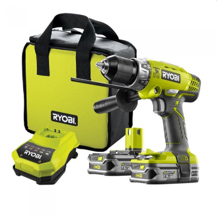 Mașină de găurit/șurubelniță cu impact Ryobi LCDI18022 – Șurubelnițe