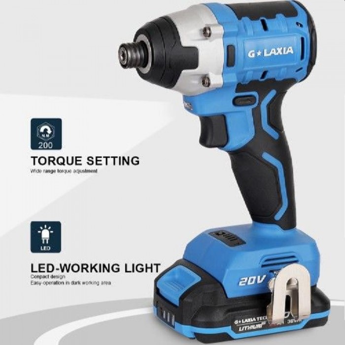 Șurubelniță de impact fără fir Galaxia 95302 – Șurubelnițe