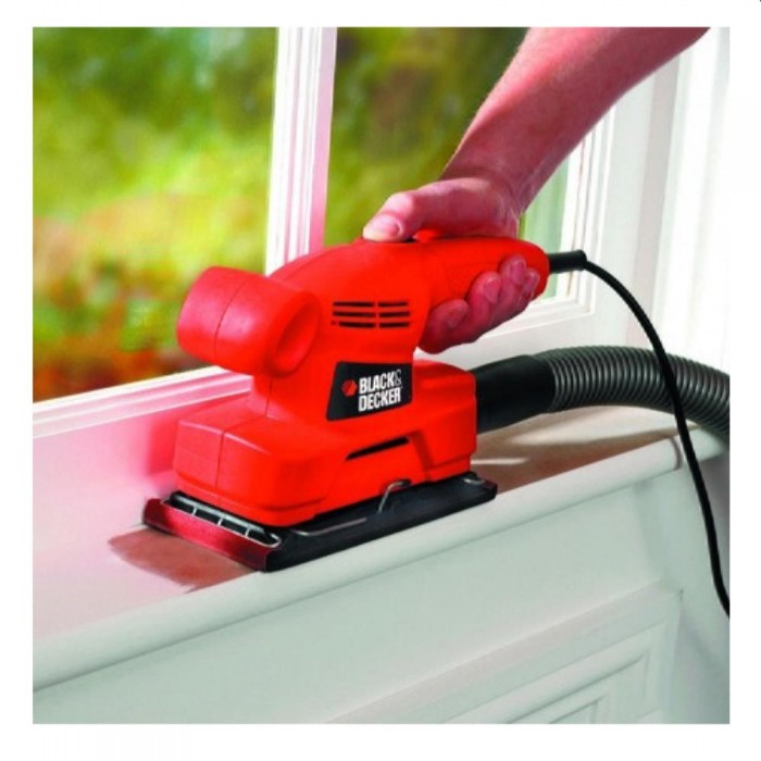 Машина шлифовальная вибрационная Black+Decker KA300 – Шлифмашины и рубанки