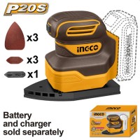 Машина шлифовальная вибрационная на аккумуляторе Ingco CPSLI2014