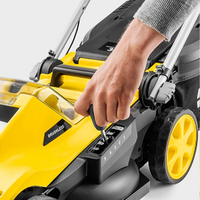 Газонокосилка на аккумуляторе Karcher LMO3-18 Battery Set (1.445-411.0) – Триммеры и газонокосилки