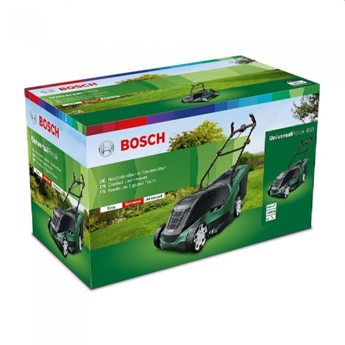 Mașină de tuns iarba Bosch Universal Rotak 450 – Trimere și mașini de tuns iarba