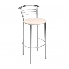 Стул барный Deco Marco Hoker Chrome V-18 Beige