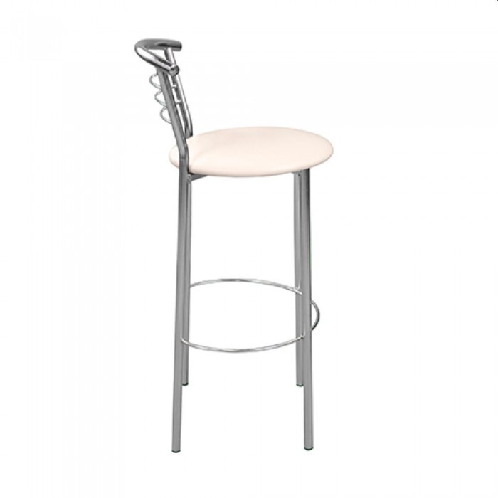 Стул барный Deco Marco Hoker Chrome V-18 Beige – Барные стулья