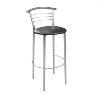Стул барный Deco Marco Hoker Chrome V-4 Black