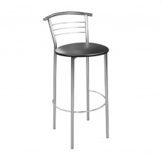 Стул барный Deco Marco Hoker Chrome V-4 Black