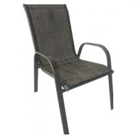 Scaun de grădină gri Como 51758