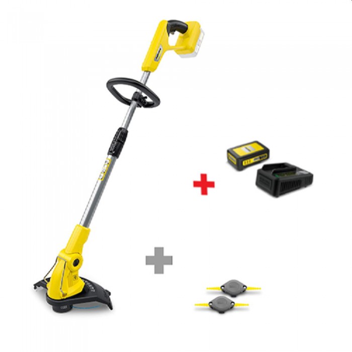 Триммер на аккумуляторе Karcher LTR18-30 Battery Limited Edition + Kit (1.444-313.01) – Триммеры и газонокосилки