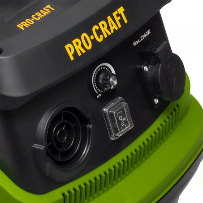 Aspirator industrial Procraft VP2000 – Aspiratoare și sisteme de îndepărtare a prafului
