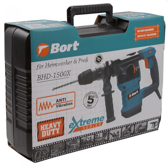 Перфоратор Bort BHD-1500X – Перфораторы