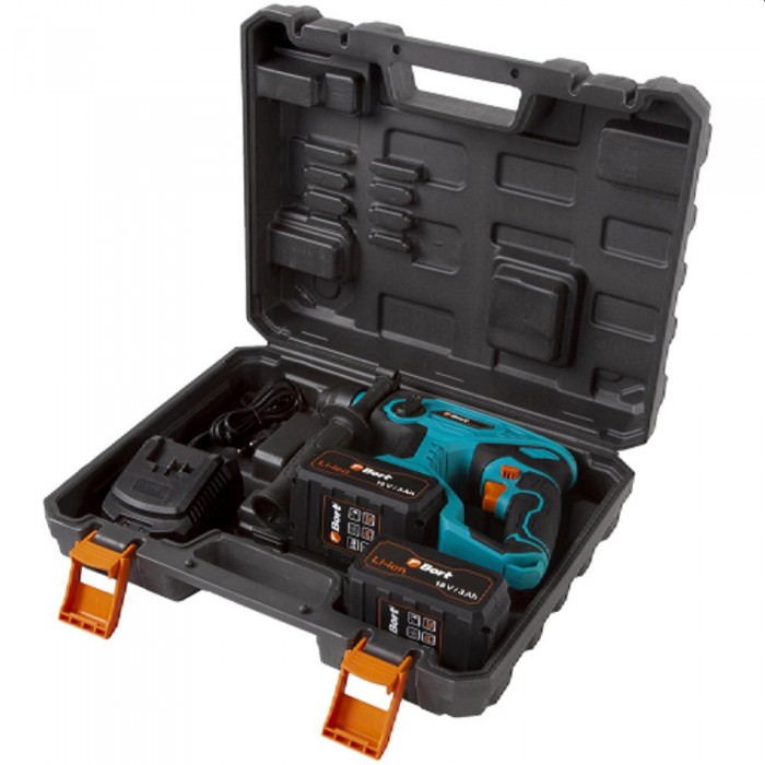 Перфоратор-дрель на аккумуляторе Bort BHD-18X-BLK – Перфораторы