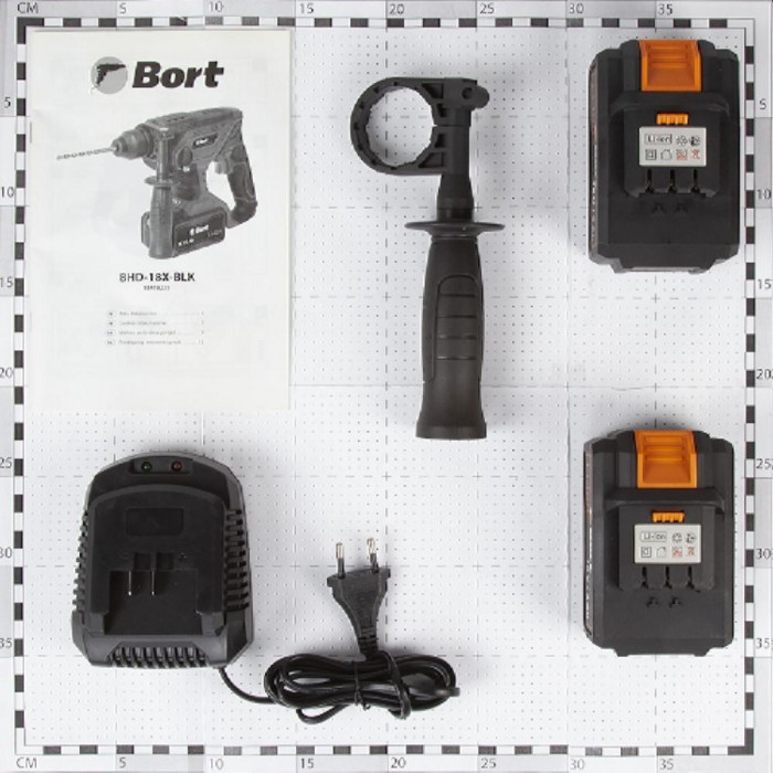 Перфоратор-дрель на аккумуляторе Bort BHD-18X-BLK – Перфораторы