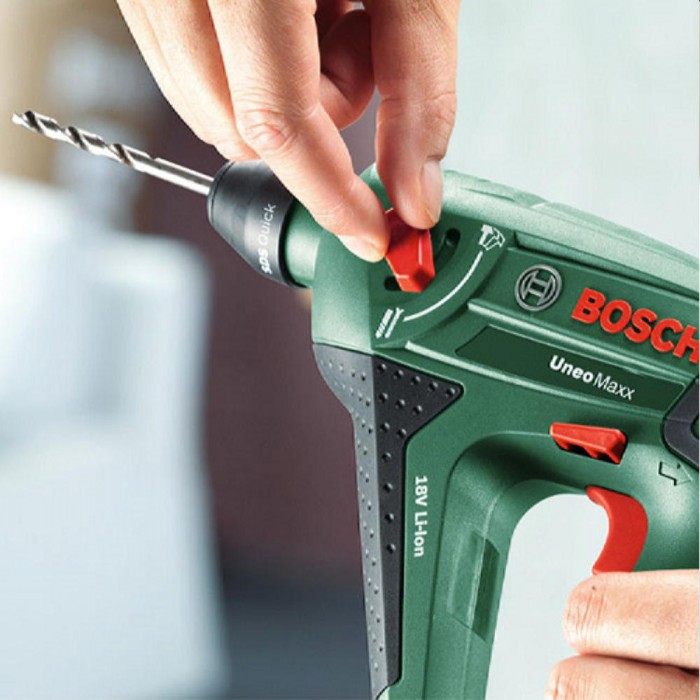Перфоратор с аккумулятором Bosch Uneo Maxx – Перфораторы