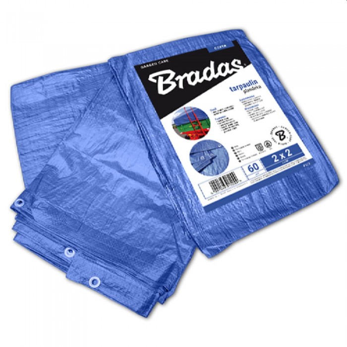 Тент водонепроницаемый Bradas BLUE 8x10 м – Пленки и затеняющие сетки