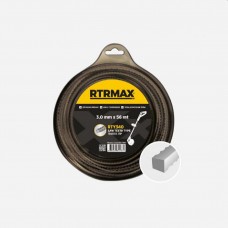 Леска для кустореза квадратная зигзагообразная RTRMAX RTY340