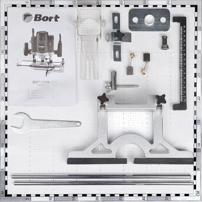 Фреза электрическая по дереву Bort BOF-2100N – Деревообрабатывающие станки