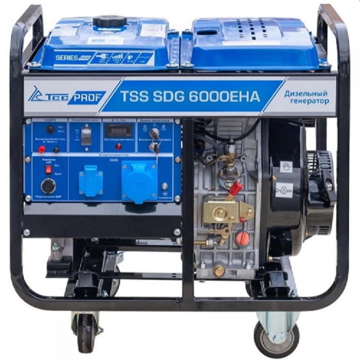 Генератор на дизельном топливе TSS SDG 6000EHA – Генераторы