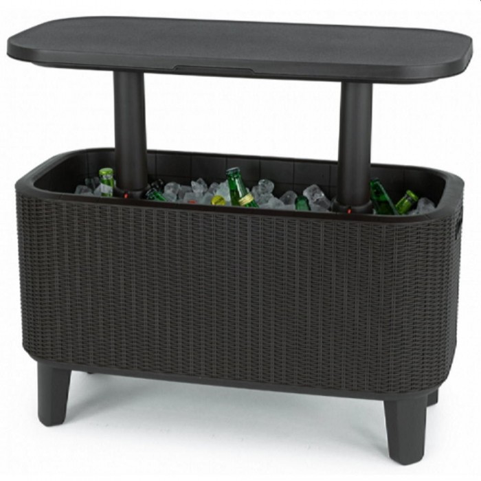 Стол садовый Keter Bevy Bar Large Cool Graphite (246853) – Столы садовые