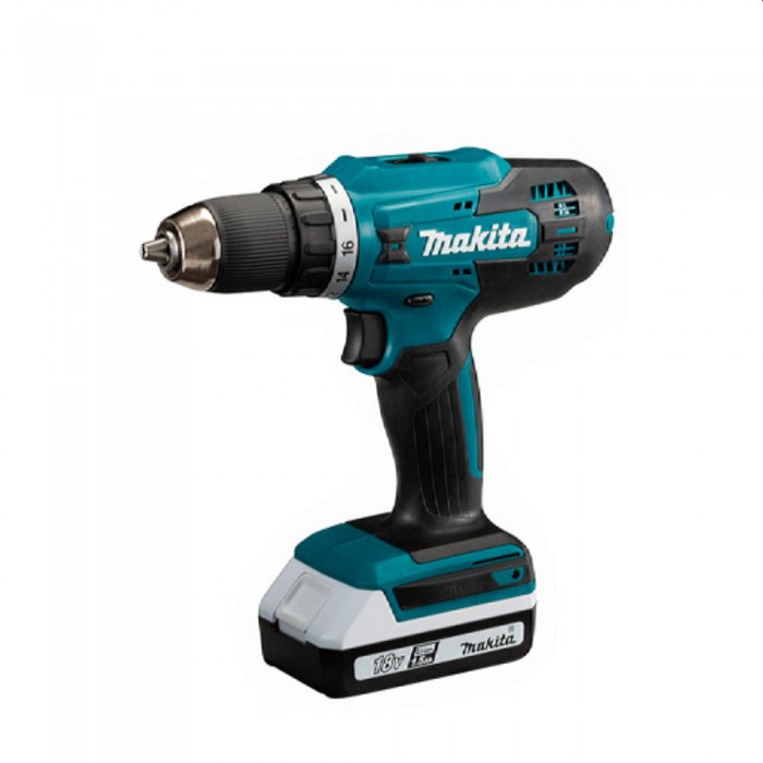 Дрель-шуруповерт аккумуляторный Makita DF488DWE – Шуруповерты