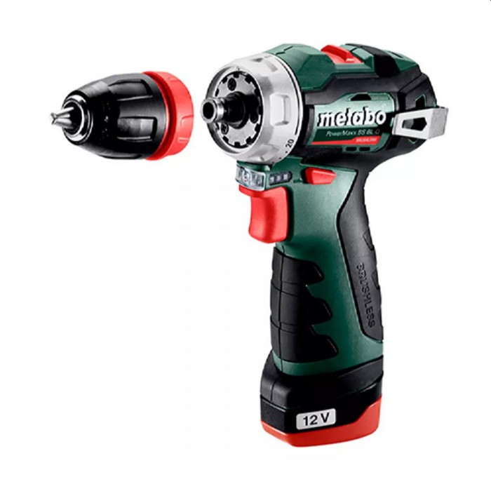 Шуруповерт-дрель аккумуляторный Metabo Power Maxx BS BL Q (601749500) – Шуруповерты