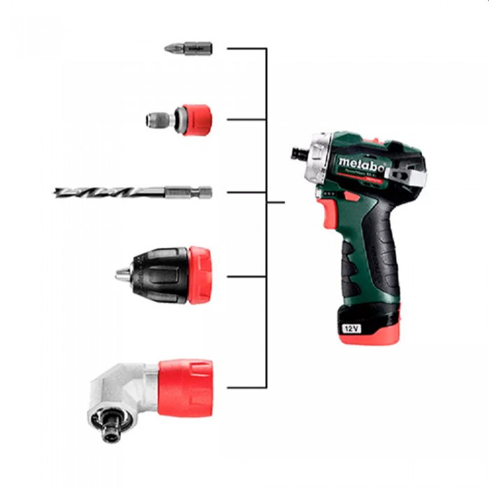 Шуруповерт-дрель аккумуляторный Metabo Power Maxx BS BL Q (601749500) – Шуруповерты