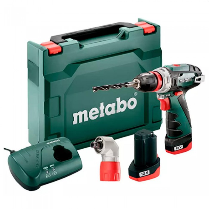 Шуруповерт-дрель аккумуляторный Metabo Power Maxx BS BL Q (601749500) – Шуруповерты