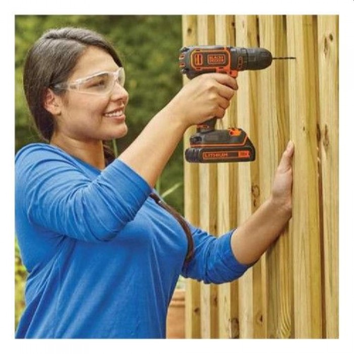 Mașină de găurit/șurubelniță cu impact fără fir Black+Decker BDCHD18KB – Șurubelnițe