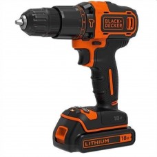 Mașină de găurit/șurubelniță cu impact fără fir Black+Decker BDCHD18KB