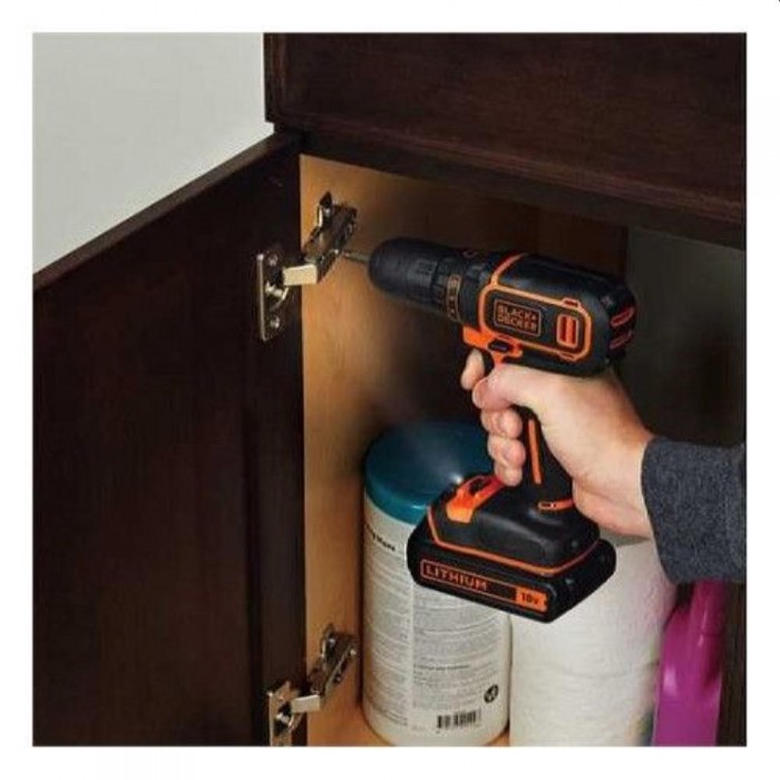 Mașină de găurit/șurubelniță cu impact fără fir Black+Decker BDCHD18KB – Șurubelnițe