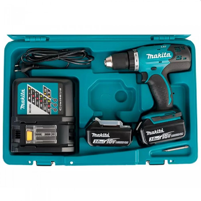 Шуруповерт-дрель аккумуляторный Makita DDF453RFE3 – Шуруповерты