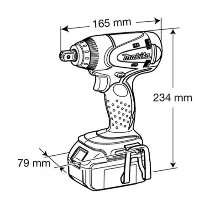 Șurubelniță de impact Makita DTD157Z – Șurubelnițe